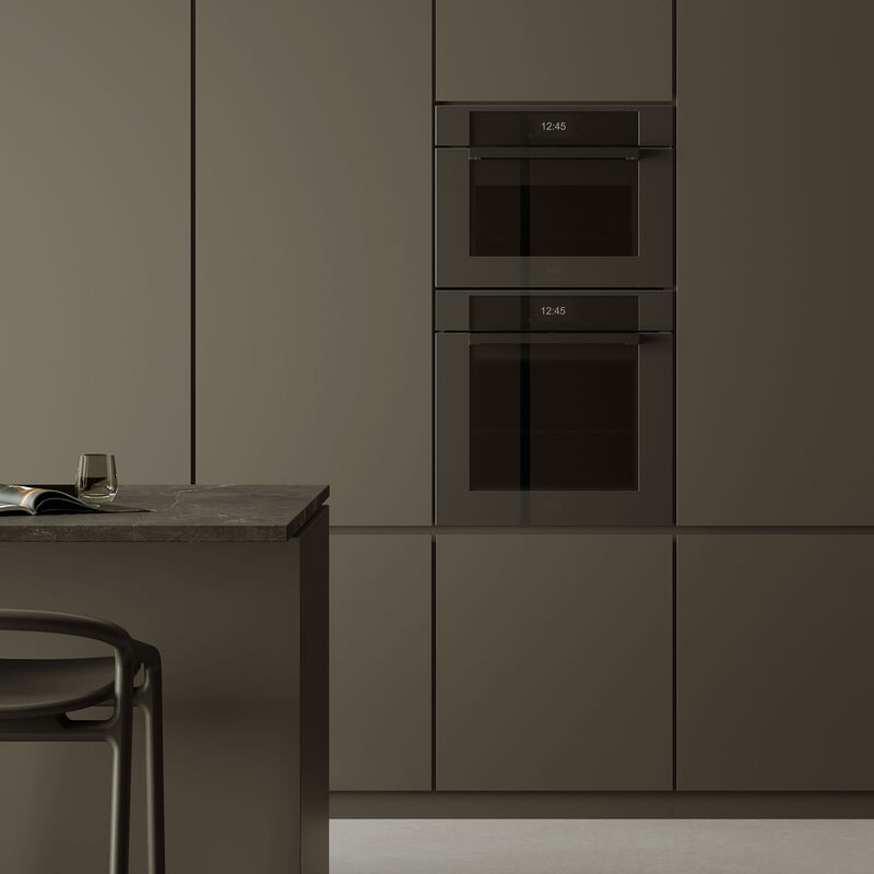 FMOD6117PTS3 Modern inbyggnadsugn med pyrolys 80 liter, obsidian