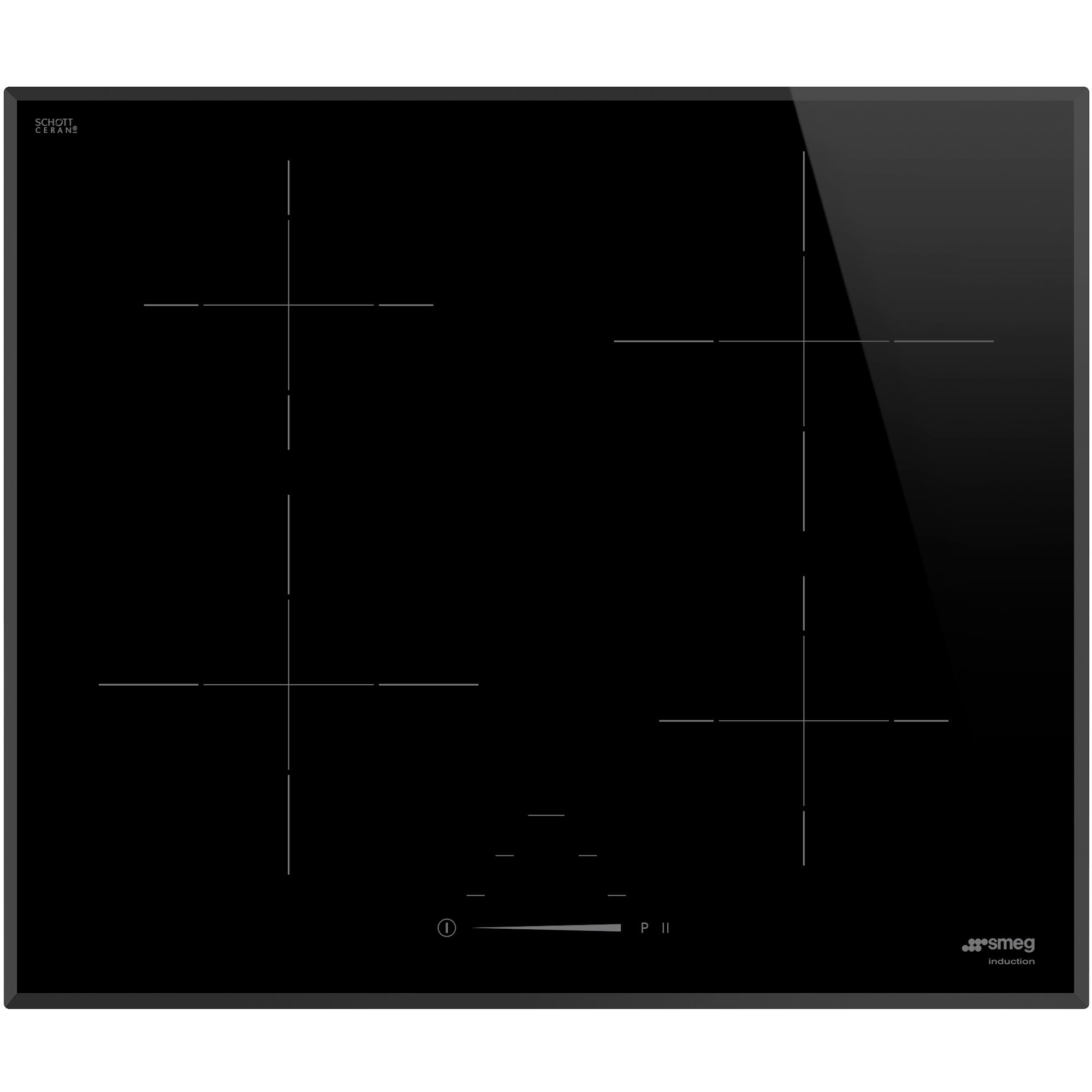 Produktfoto för Smeg SI4642B inbyggnadshäll
