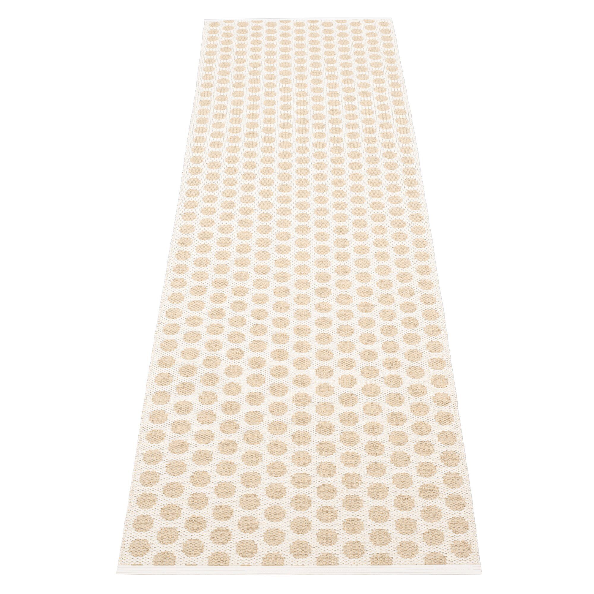 Alternativ bild 1 för Pappelina Noa matta 70 cm x 250 cm, noa beige/vanilla