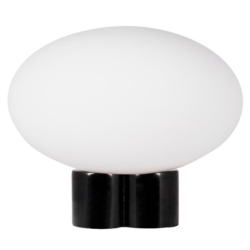 Mammut pöytälamppu, 28 cm, musta