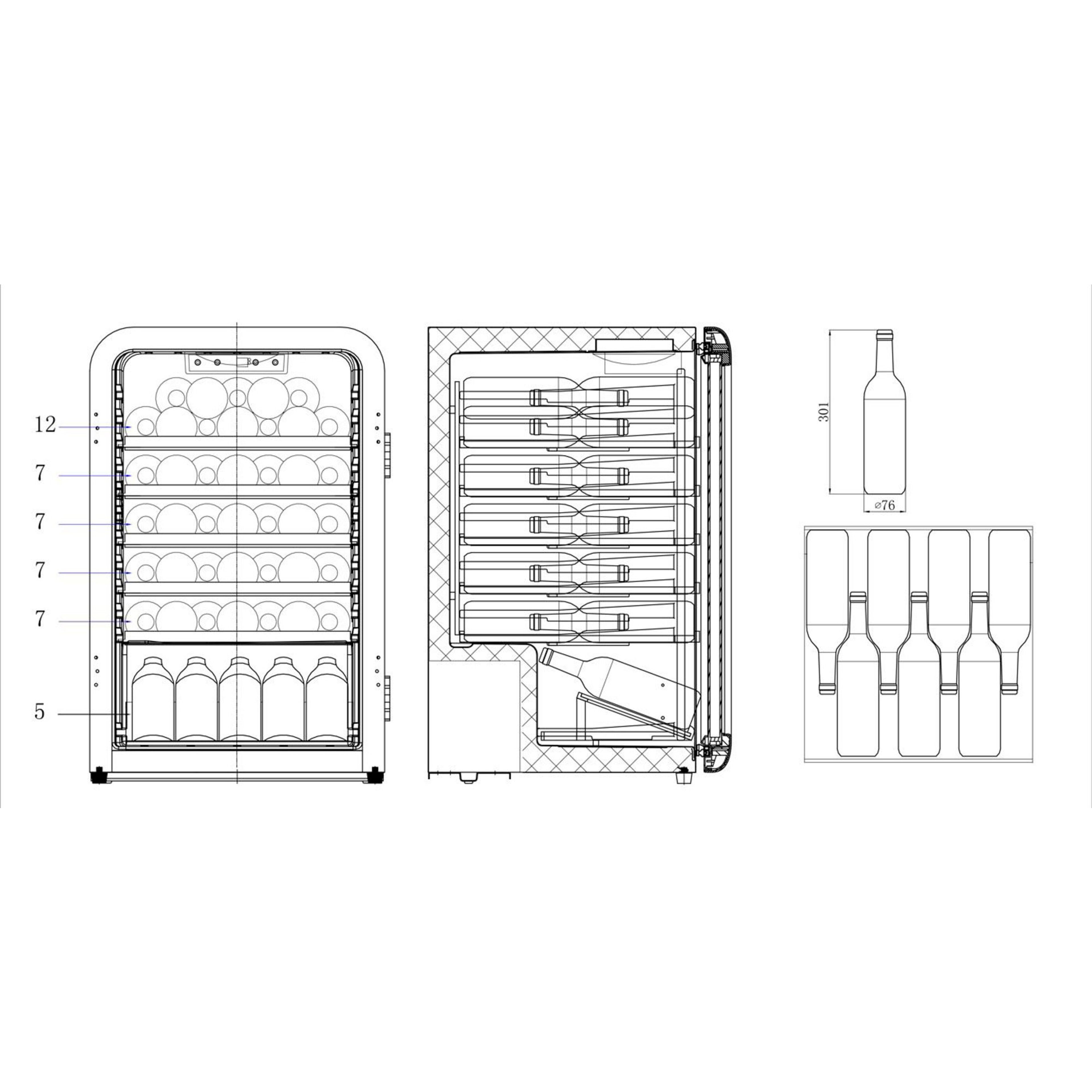 cavin-polar-collection-45-fritstaaende-vinkoeleskab-45-flasker-wb49b-46374-6