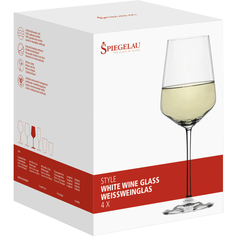 Style Vitvinsglas 4-p