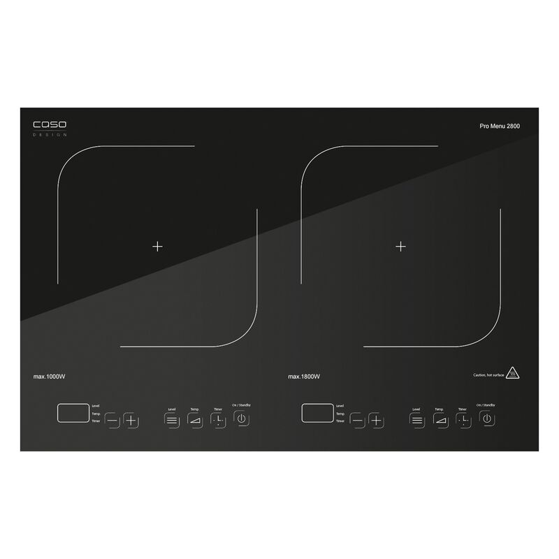 Pro Menu 2800 induktionshäll, svart