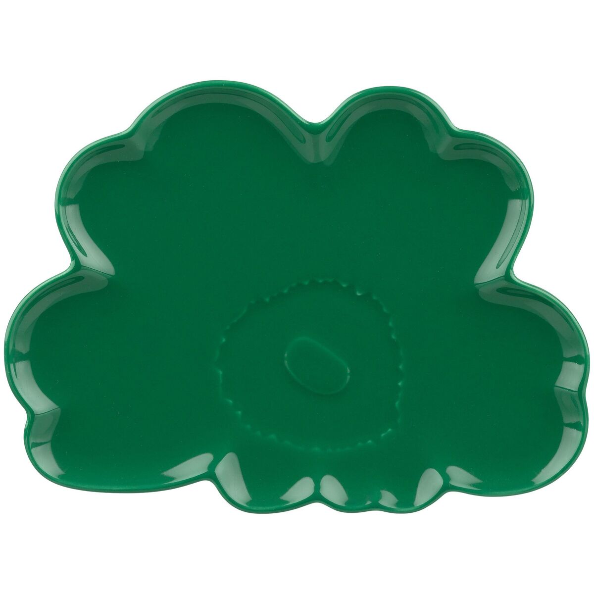 Unikko Shape tallerken 19 cm, grøn