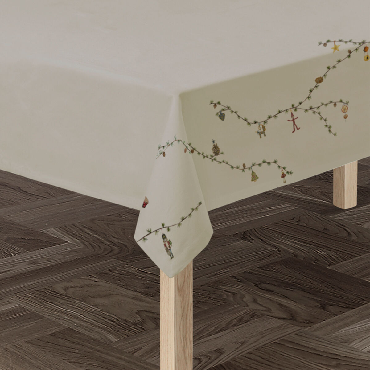 Kähler Hammershøi Juledug 150×320 cm, sand