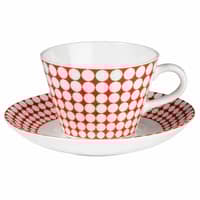 Eva kaffekopp med fat, 15 cl