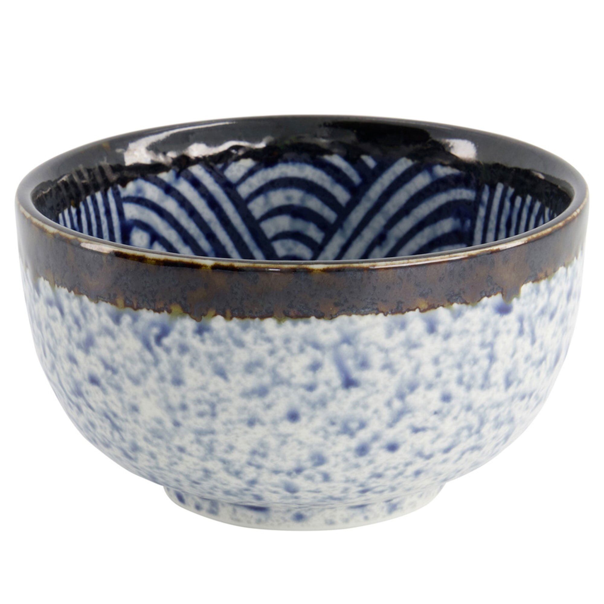 Tokyo design studio Aisai Seigaiha Bowl 550ml