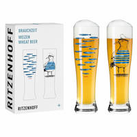 Brauchzeit ølglas, 2 stk, #13&14