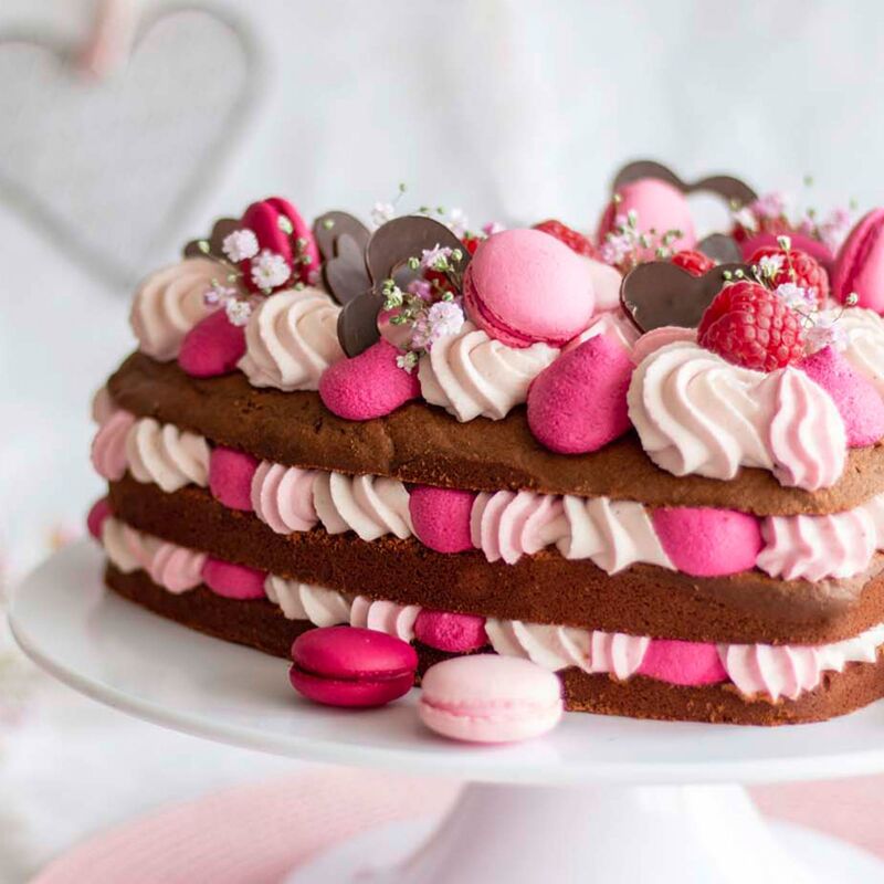 Hjerte springform 26 cm