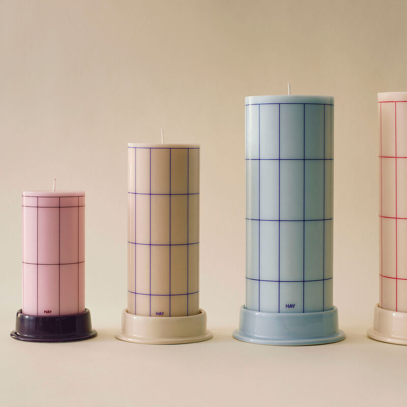 Hay Pöytäkynttilänjalka large, bordeaux