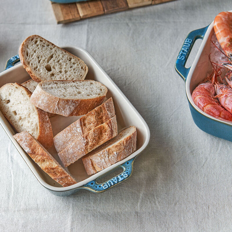 Ildfaste forme, turkis, 3 stk.