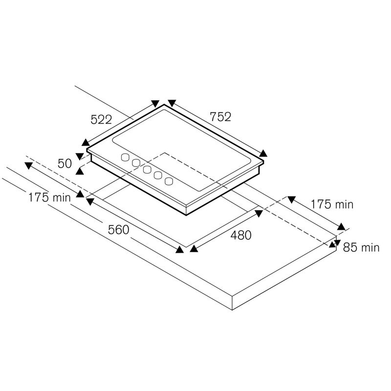 P755CHERAG Gashäll Heritage, 75 cm