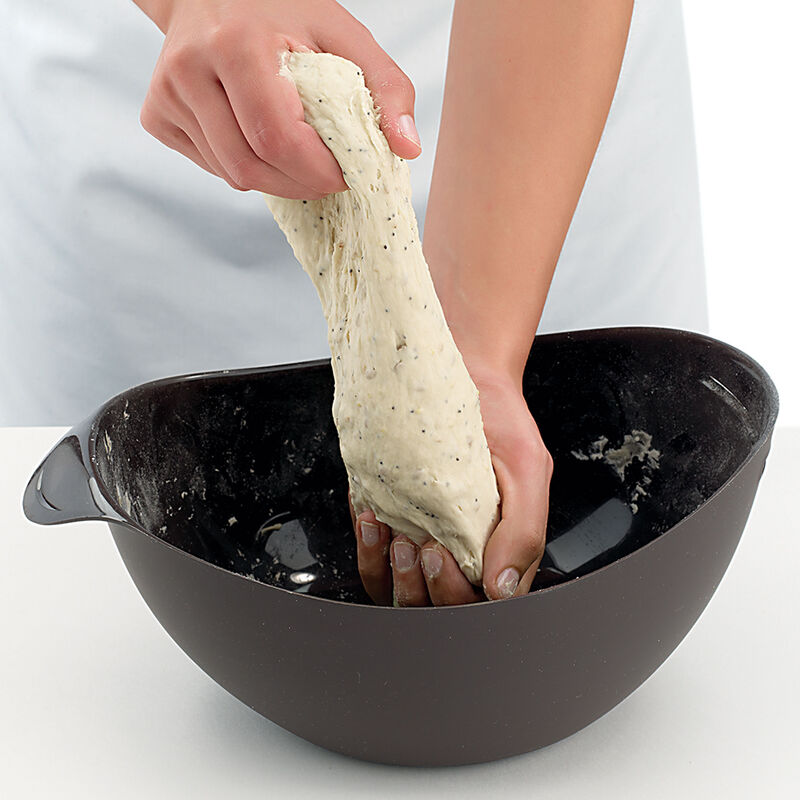 Mini-brödform i silikon, brun