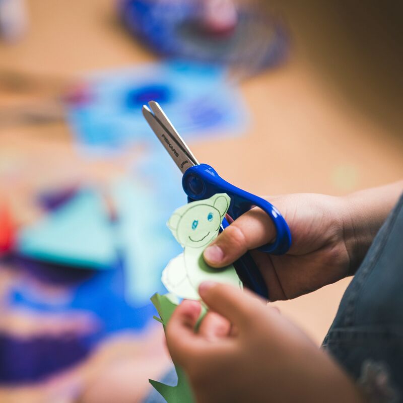 Lasten sakset, 13 cm, sininen