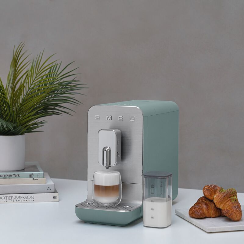 Fuldautomatisk espressomaskine, emerald green