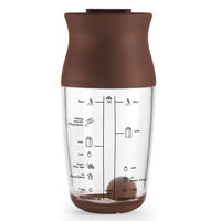 Shaker pannukakkusekoitin, ruskea