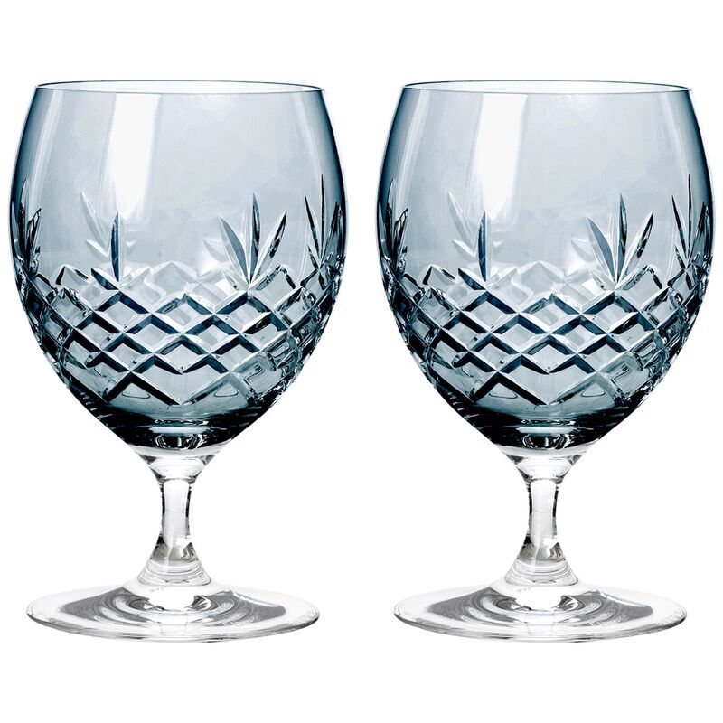 Crispy Eightball Glass 2 stk, Sapphire