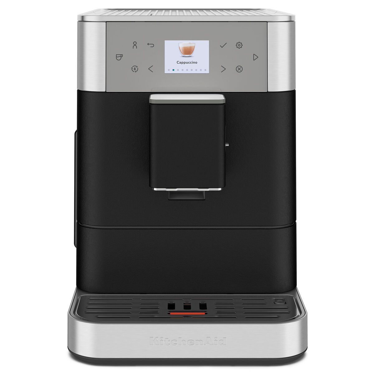 KF6 espressomaskin, Cast Iron Black