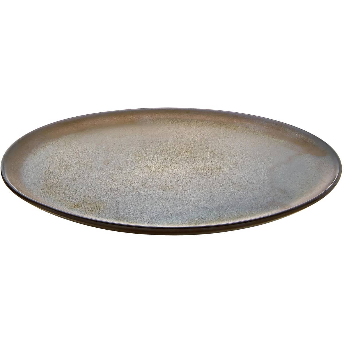 RAW tallerken Ø20 cm, metallic brun