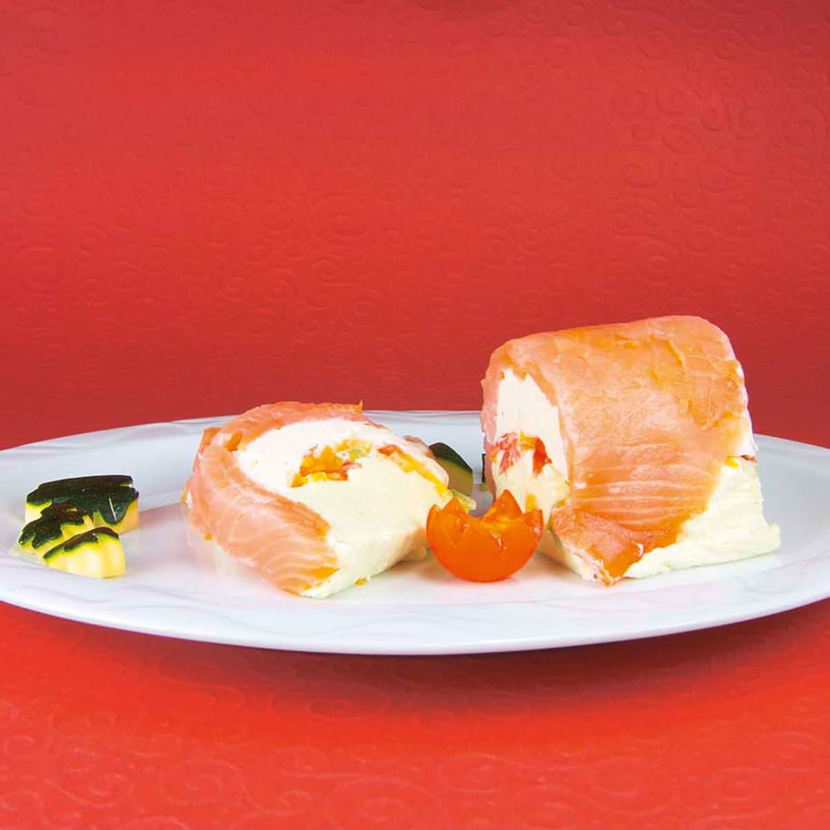 Halvrund terrineform 30 x 6 cm