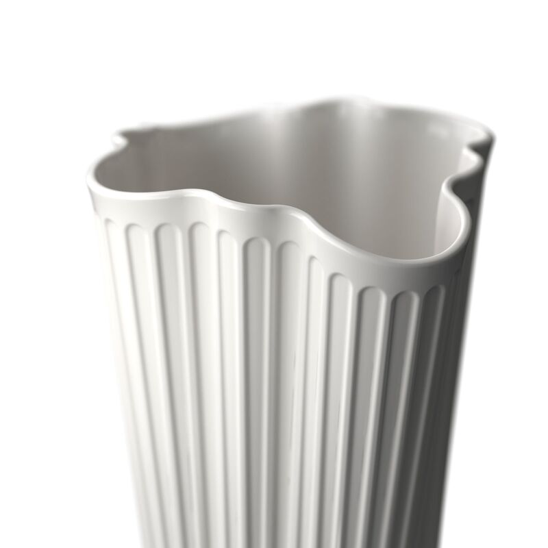 Unfold vas 16,5 cm, vit