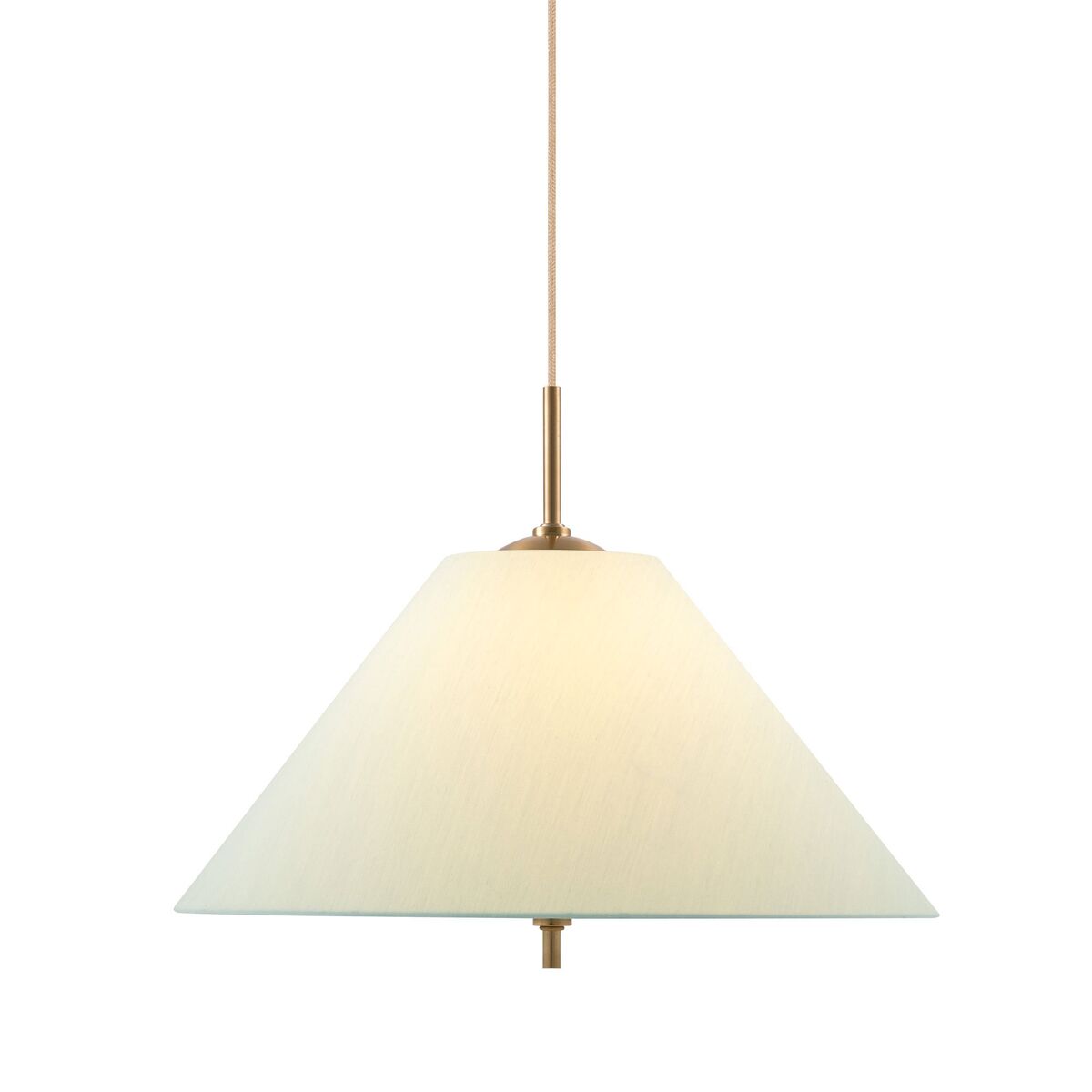 Iris pendellampe 25 cm, grønn