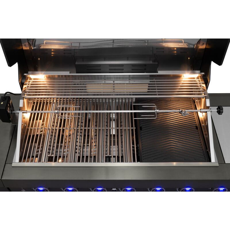 Gasolgrill Black Diamond 6+2 sommarkök, med kylskåp och vattenkran