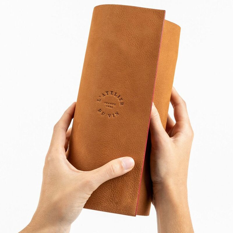 Oeno Collection Nomad viinisetti nahkakotelossa