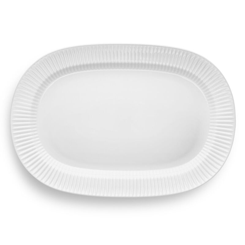 Nova serveringsfat 42 cm, vit