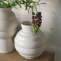 Knabstrup Tortus Archie Vas 26,5 cm, vit 