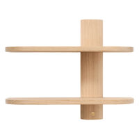 Hylle 50 × 18 × 40 cm, eik