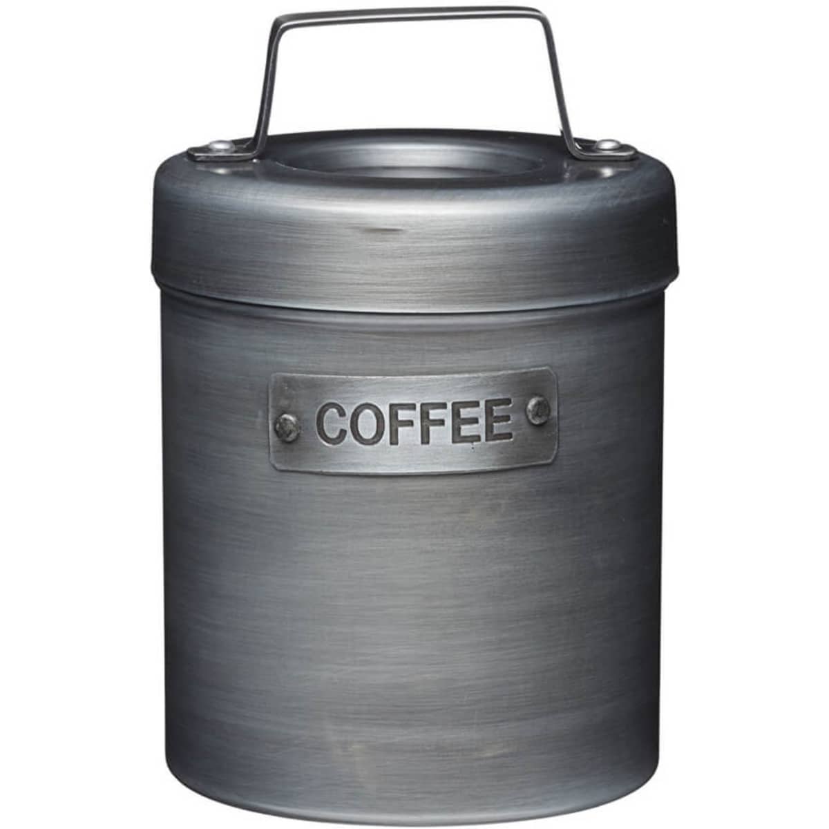 Industrial Vintage Kaffeboks Metall