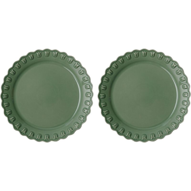 Tulipa tallrik 26 cm 2-pack, verona grön