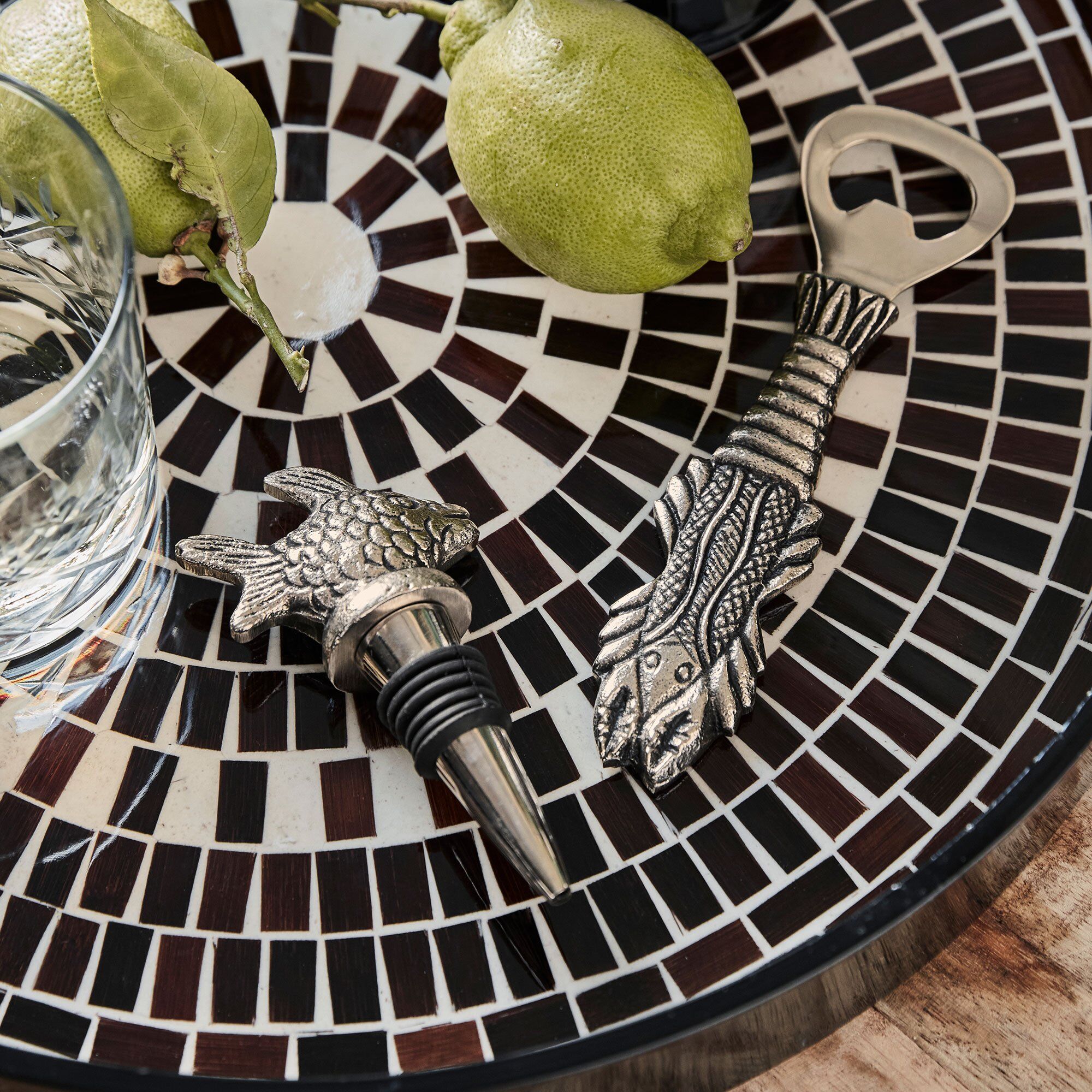 Fish baaritarvikkeet, hopea