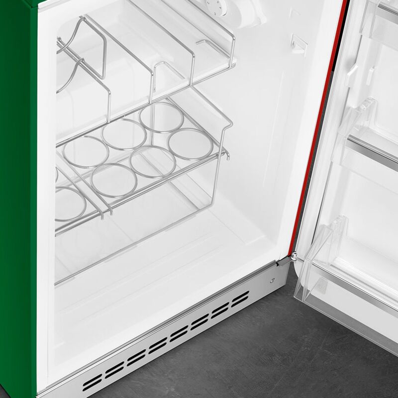 FAB10HRDIT6 kylskåp med flaskeopbevaring, det italiensk flag