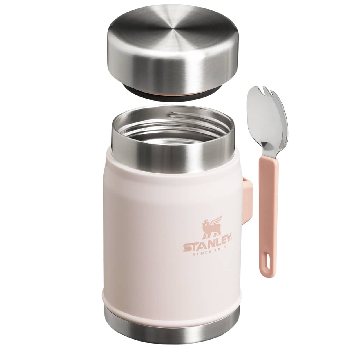 The Legendary Food Jar + Spork 0,4 litraa, rosé