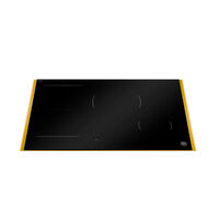 P784I1M30GP Premium induksjonstopp 78 cm med gullramme, 4 soner