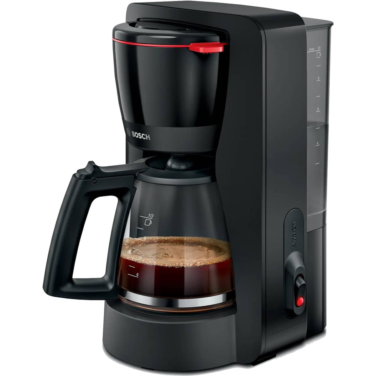 MyMoment Kaffemaskine med glaskande, sort