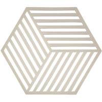 Hexagon-pannunalunen, lämpimän harmaa