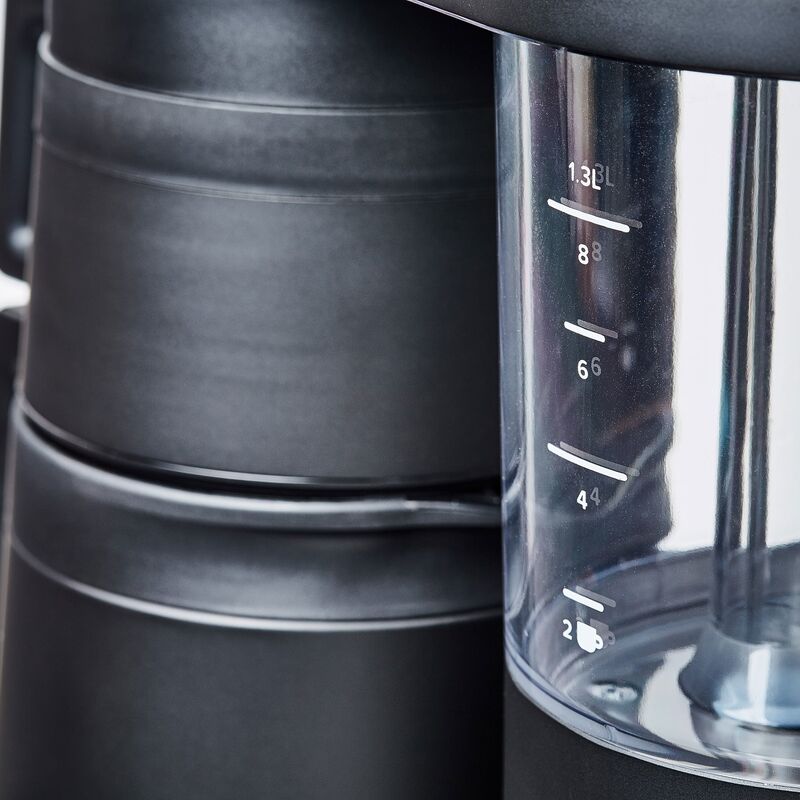 Six kaffebryggare 1,25 liter, mattsvart