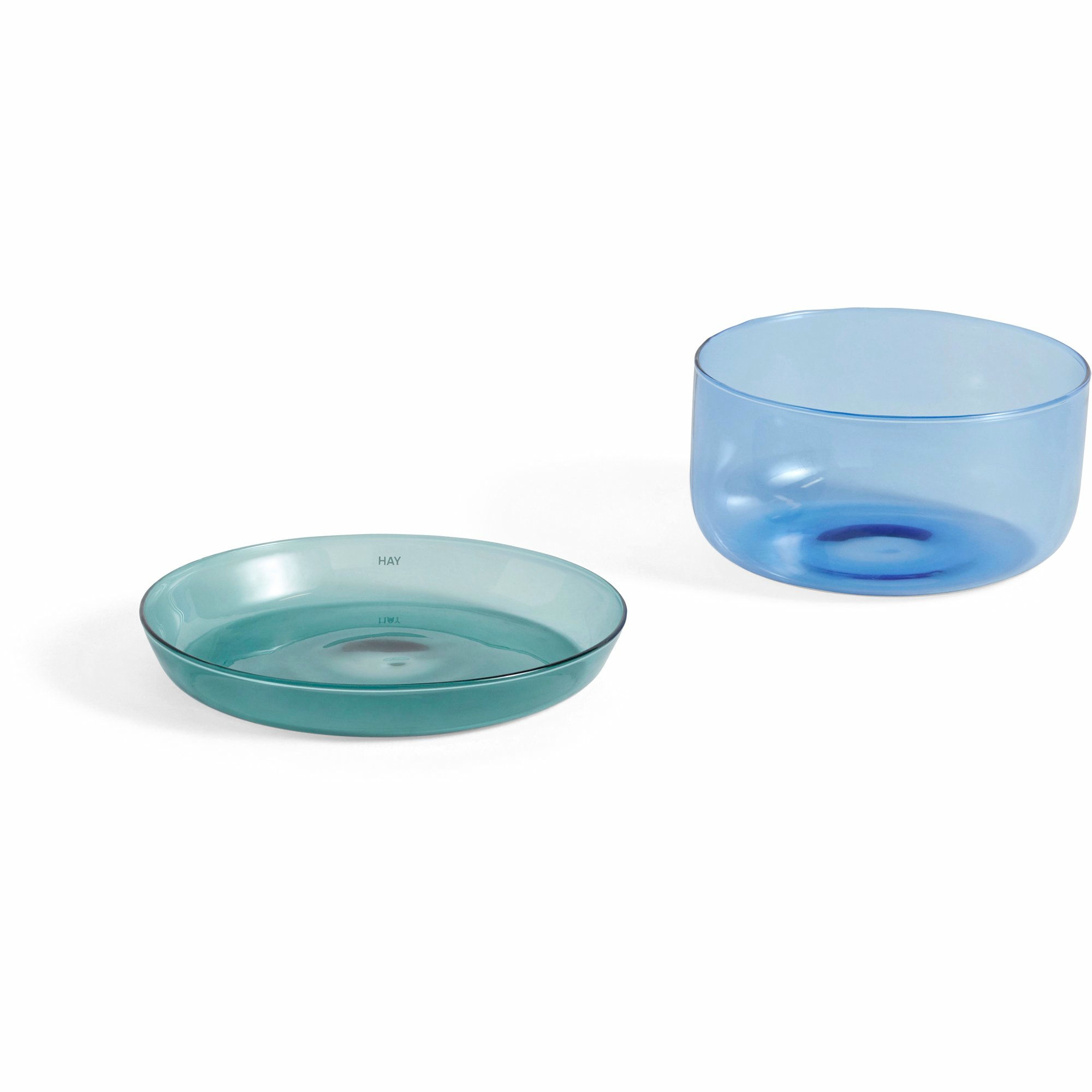 Alternativ bild 1 för HAY 2 In 1 serveringsset, light blue/aqua