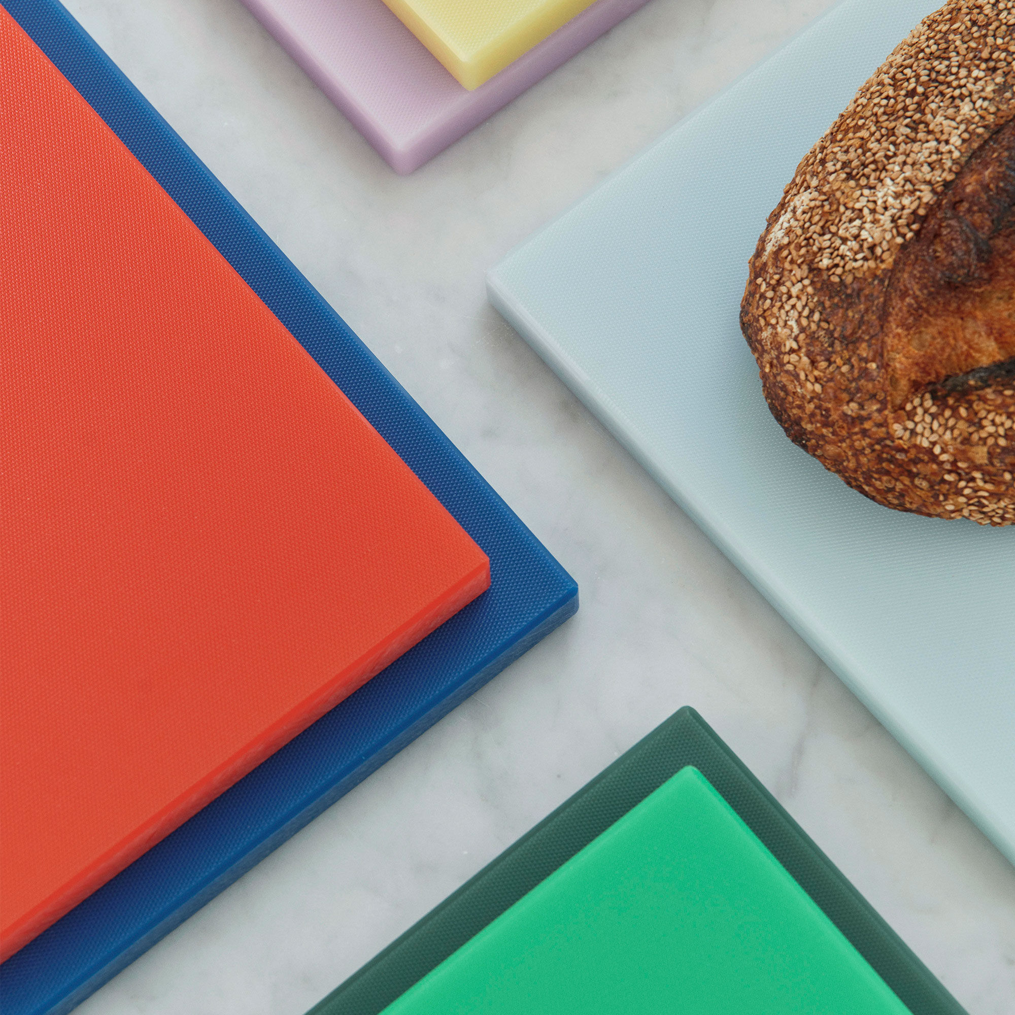 Medium Slice skärbräda, röd