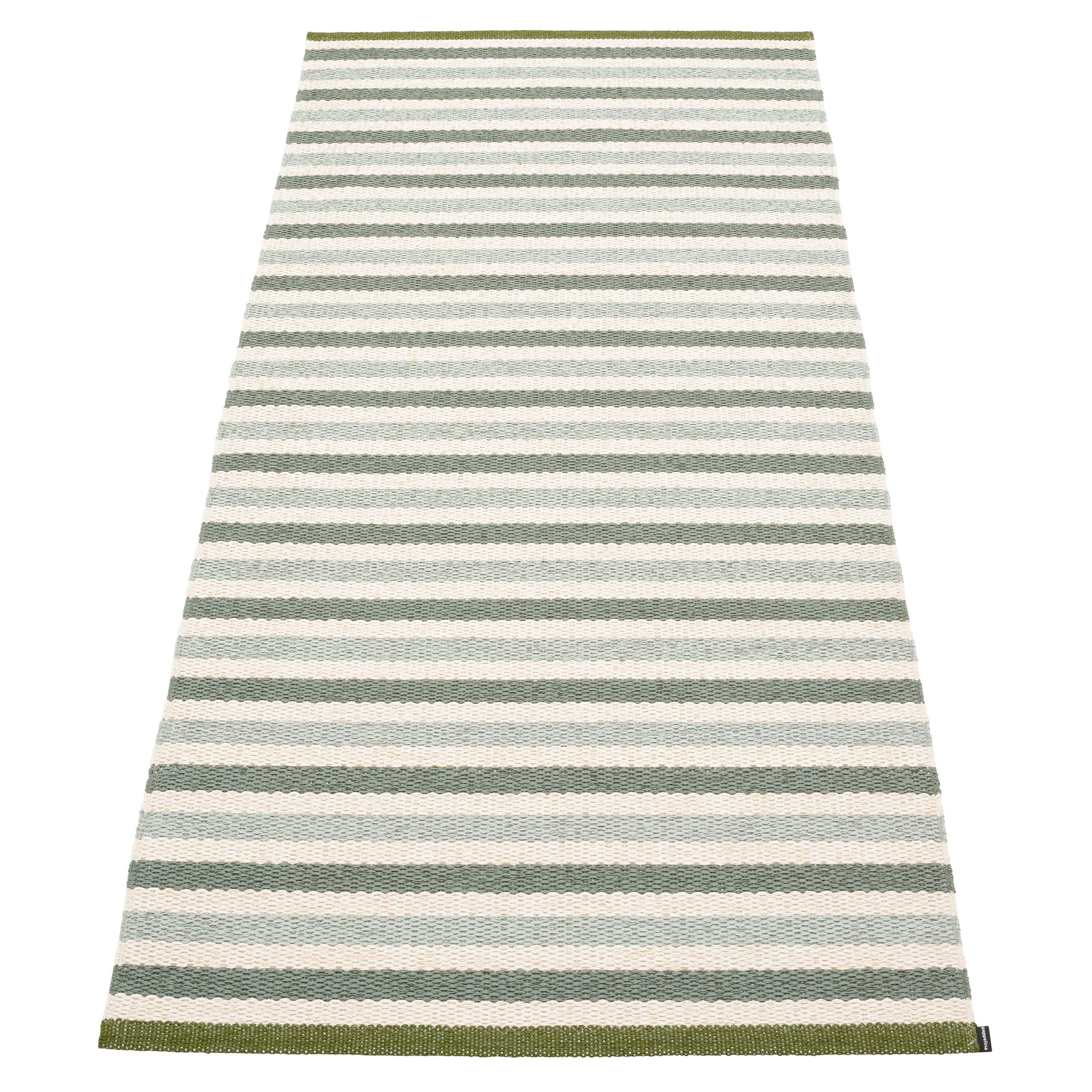 Teo matta 85 cm x 200 cm, sage/army/vanilla