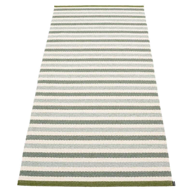 Teo matta 85 cm x 200 cm, sage/army/vanilla
