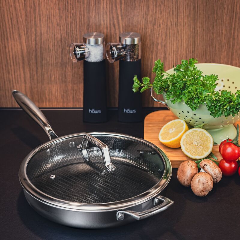 Santo stekepanne med lokk 28 cm