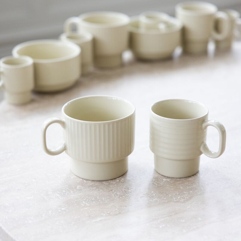 Sagaform Coffee & More teekuppi 2-pakkaus, beige