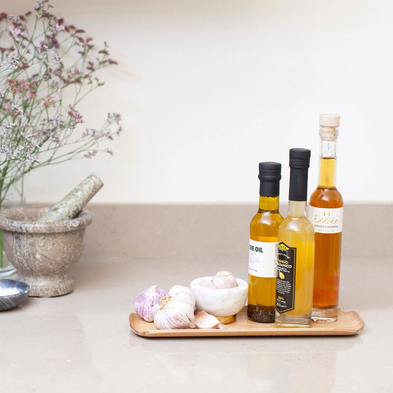 Leaf träbricka, pilträ