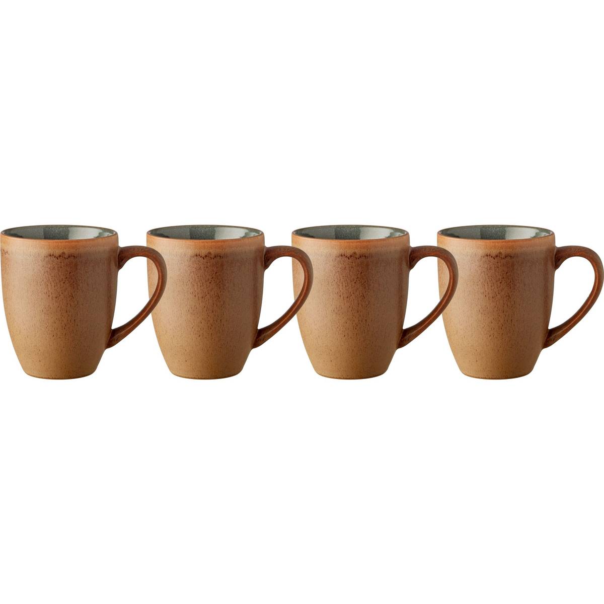 Krus med håndtak 30 cl 4-pack, wood/forest