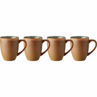 Mugg med handtag 30 cl 4-pack, wood/forest