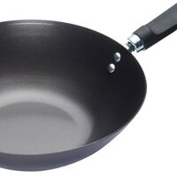 Wokpanne 26,5 cm, svart